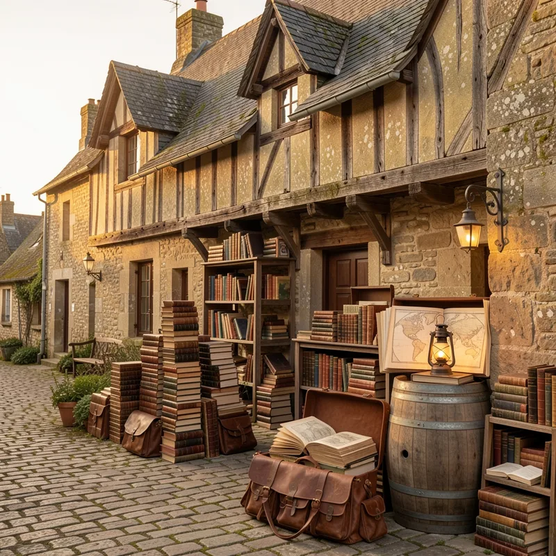 Bécherel librairies : guide des 15 boutiques et bouquinistes à visiter