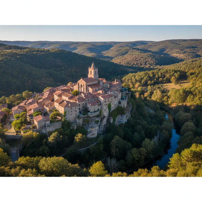 Montolieu, Aude : histoire médiévale, Montagne Noire et art de vivre occitan