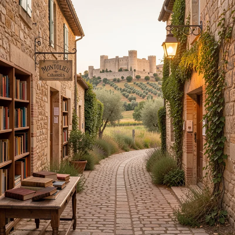 Montolieu Carcassonne : itinéraire littéraire entre livres et patrimoine