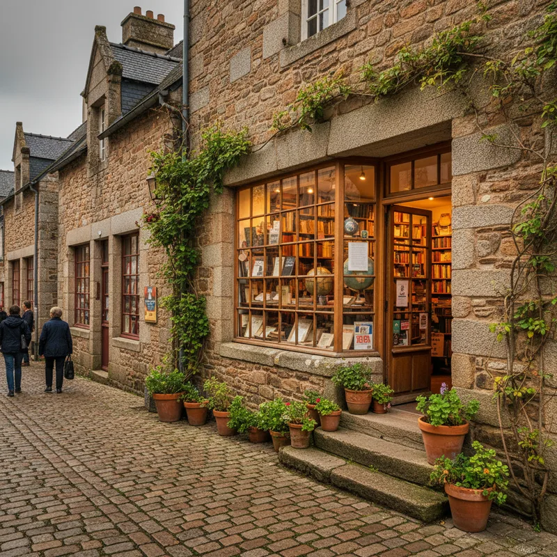 Village du livre en Bretagne : Bécherel, cité littéraire bretonne